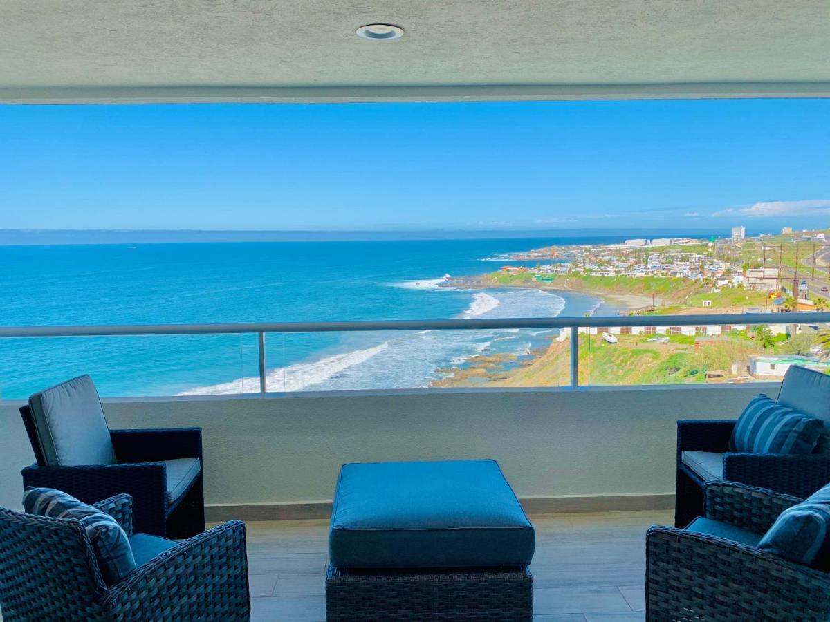 Beachfront Condo W Pools Steps To Beach & Mins To Dt Rosarito Luaran gambar